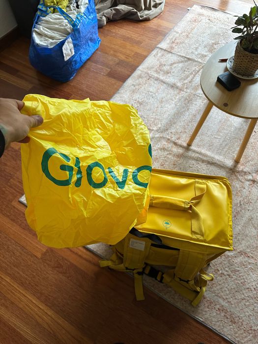 Mochila Bag Estafeta Delivery Glovo Uber Bolt