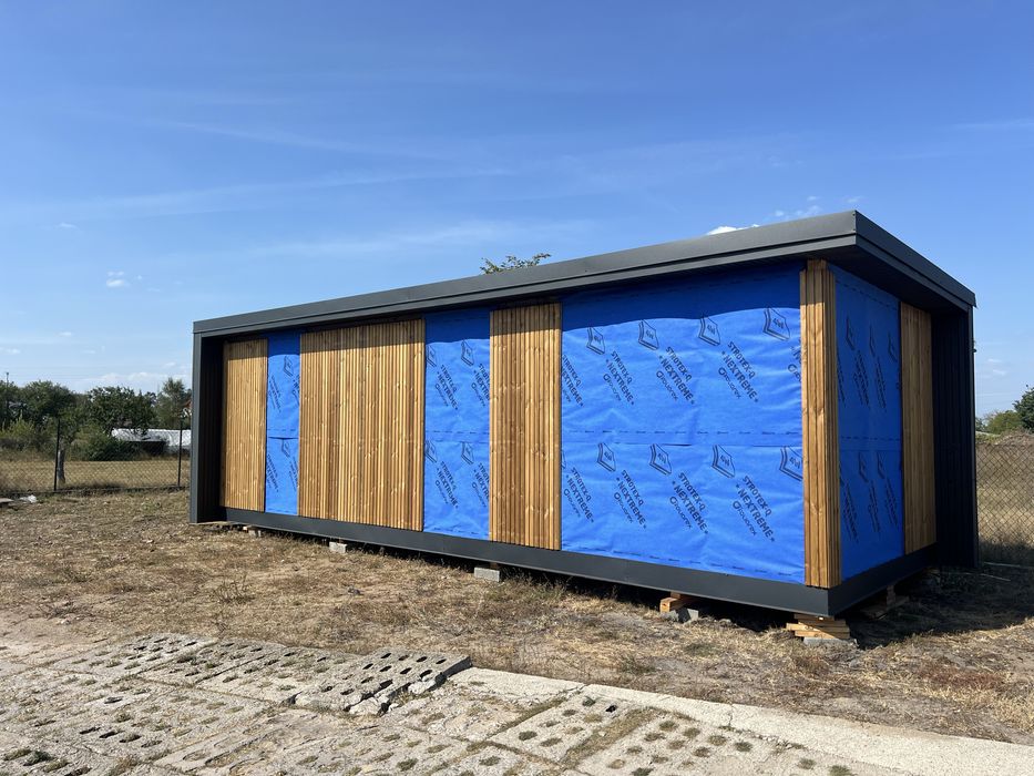 PROMOCJA !!  Dom Domek modułowy caloroczny letniskowy biuro 3,5x10m