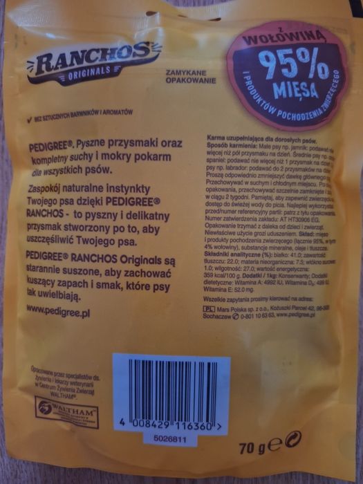 Ranchos orginal pedigree