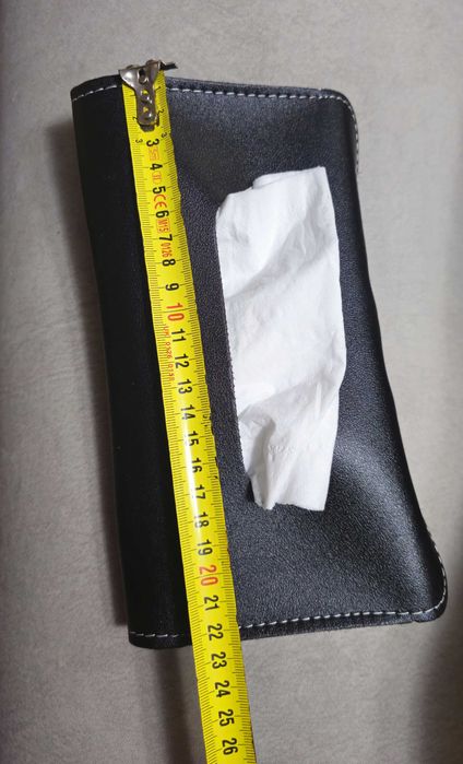 Caixa de lenços de papel para pala carro