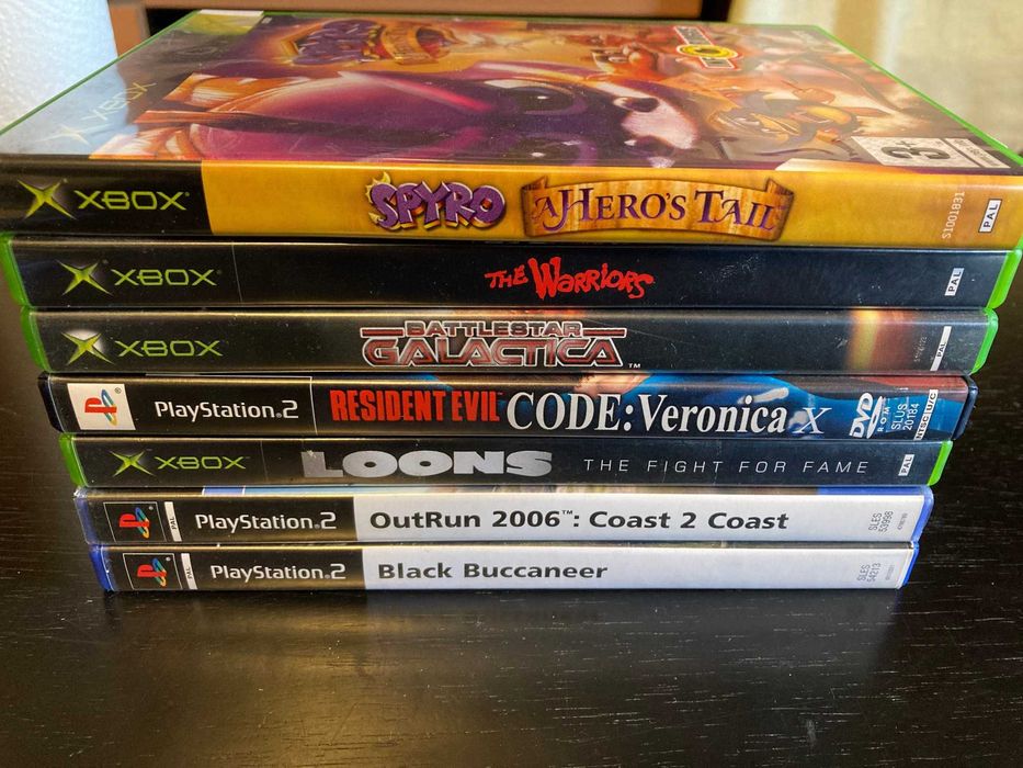 Jogos para Xbox Clássica e PS2