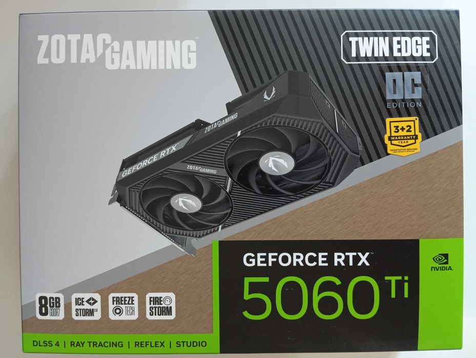 Відеокарта Zotac GAMING GeForce RTX 5060 Ti 8GB Twin Edge OC