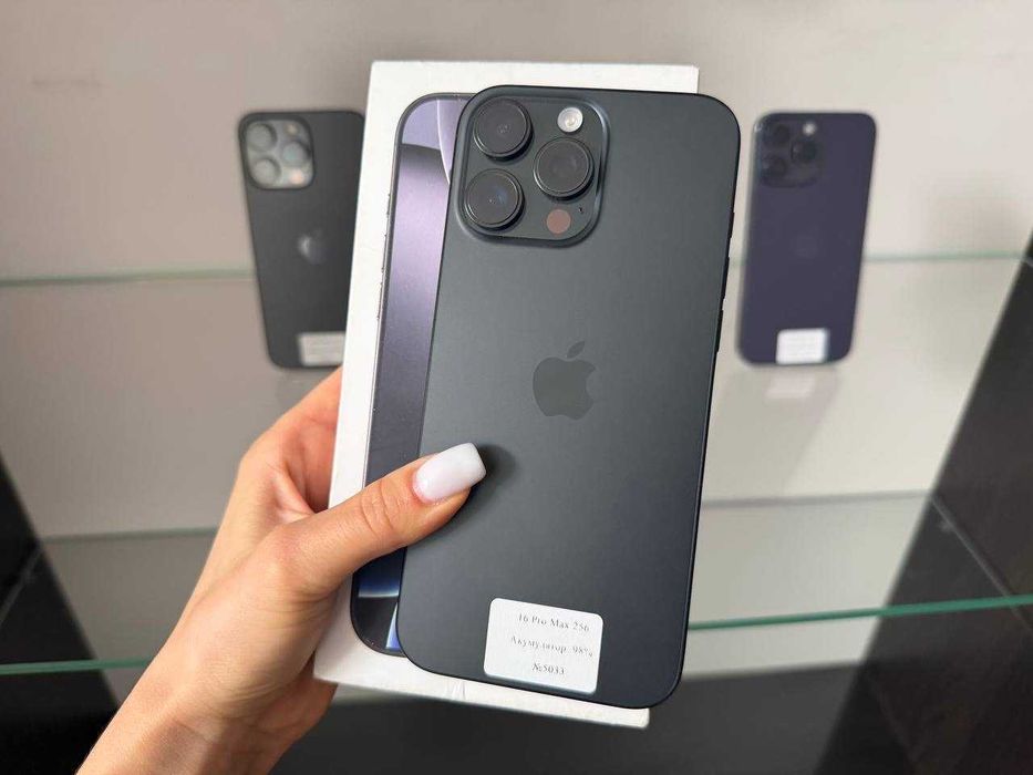 iPhone 16 Pro Max 256 Gb Neverlock (фіз карта) / Магазин + Гарантія