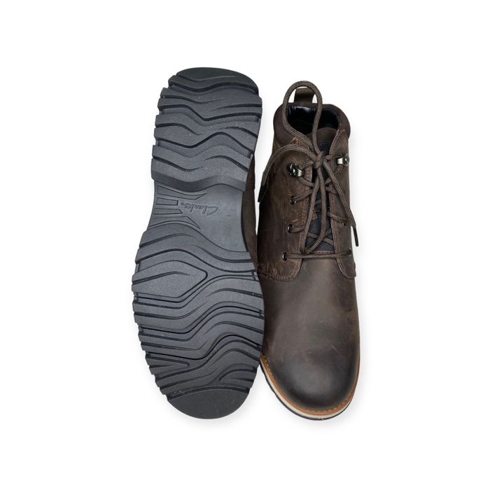 Кожаные ботинки Clarks.