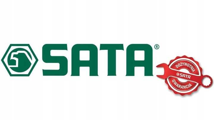 Klucz płasko oczkowy z grzechotką SATA 10, 13, 17, 19, NOWY