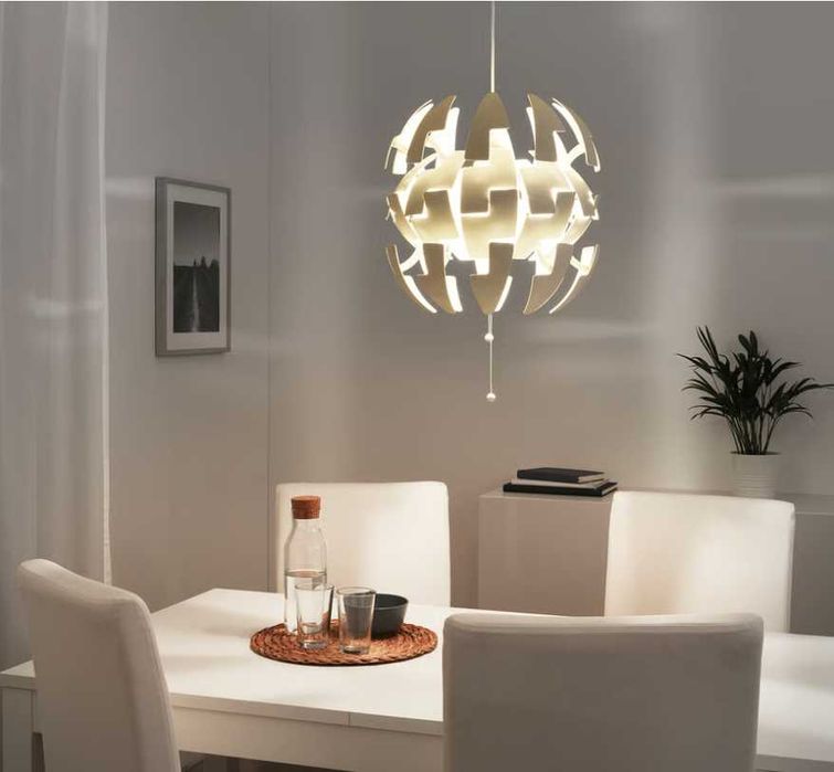 IKEA PS 2014
Lampa wisząca, biały/srebrny, 35 cm