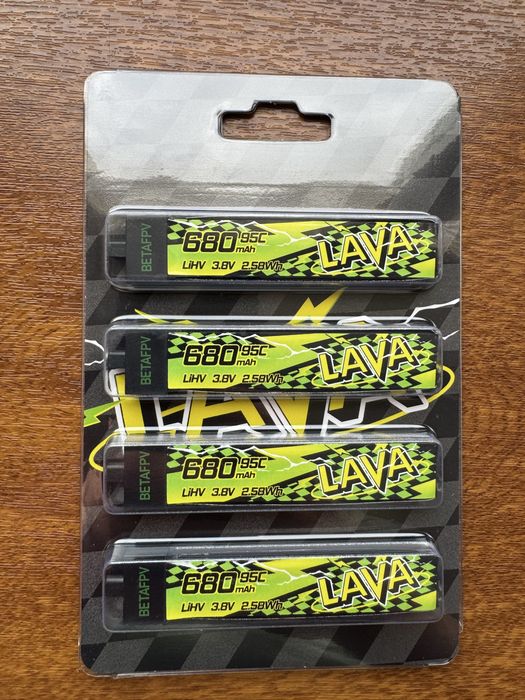 Baterie 1s Lava 680 blister 4szt