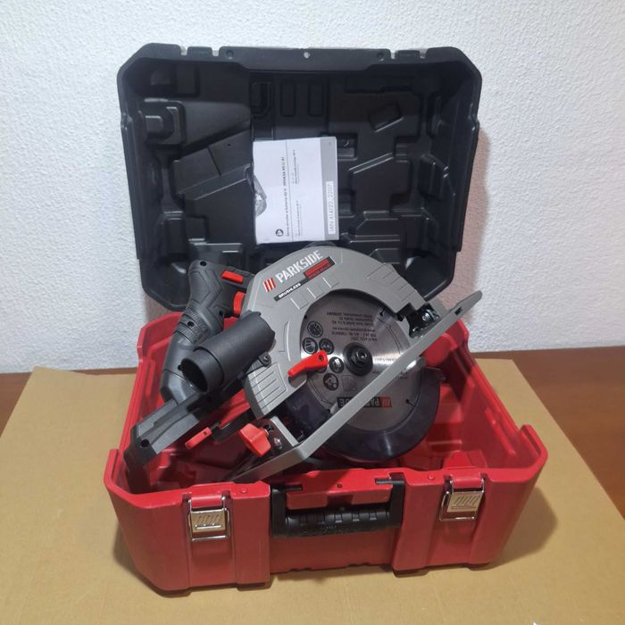 Serra Circular Sem Fio de 40V Parkside Performance [ Nova ]