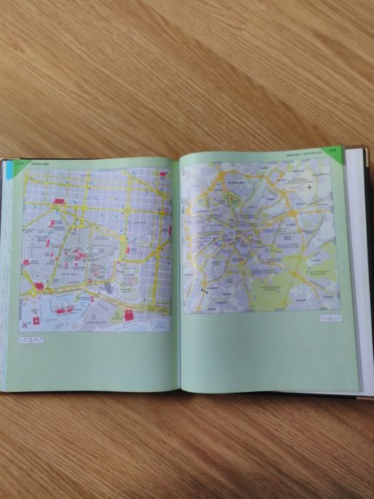 Guia Michelin - Mapa estradas europa - 2 livros