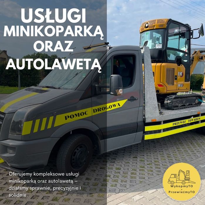 Usługi minikoparką