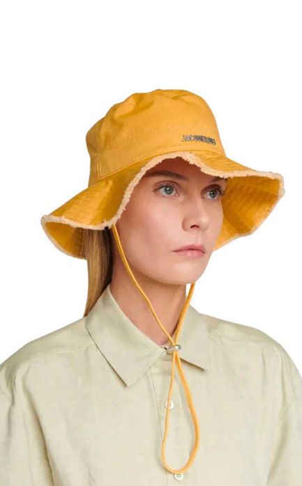 Панама Jacquemus Le Bob Artichaut Blue \ Yellow \ Olive \ Denim \ Purple