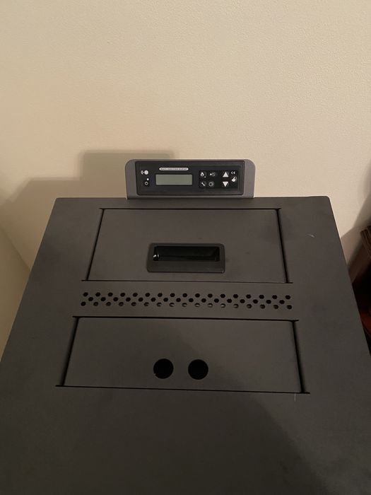 Salamandra a pellets