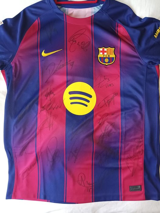 Koszulka FC Barcelona 21 autografów