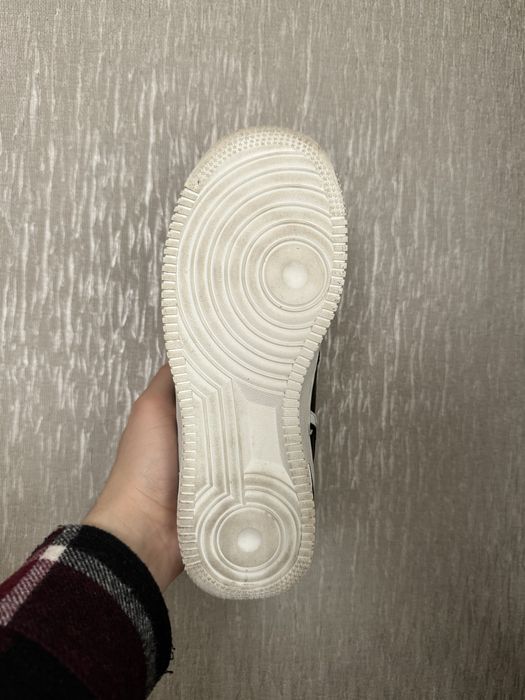 Кросівки схожі на Nike air force black. 37 розмір