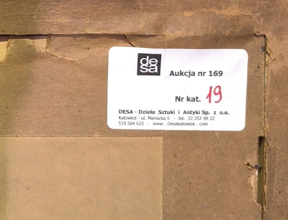 Antyki Mecenas Obraz Erich Zabel