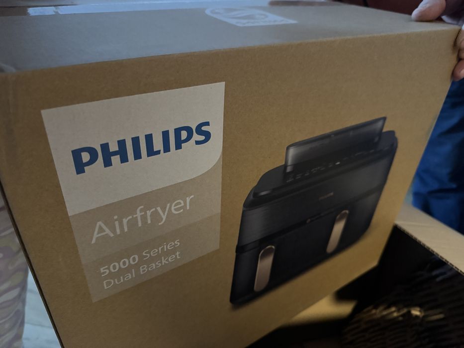 philips ovi dual basket airfryer nowa