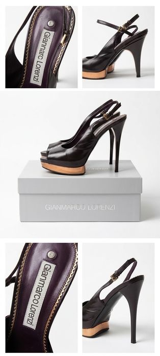 дизайнерские босоножки бренда Gianmarco Lorenzi