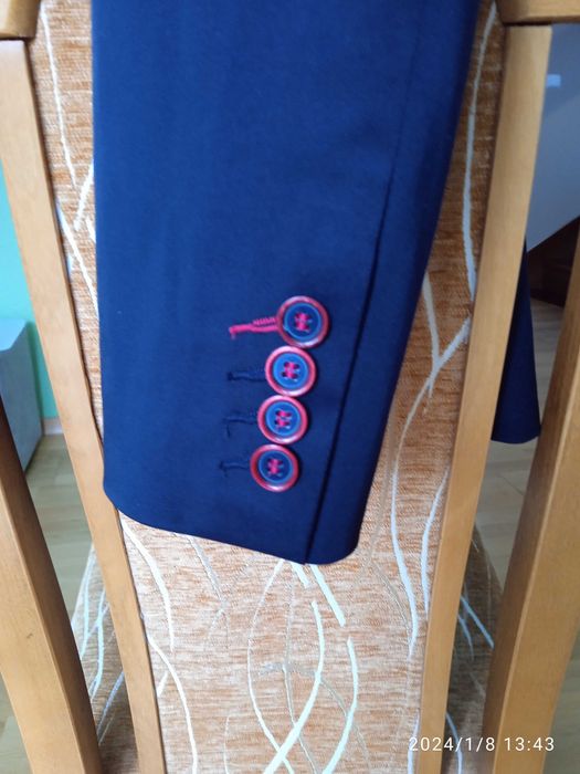 Garnitur ROGOZA granatowy