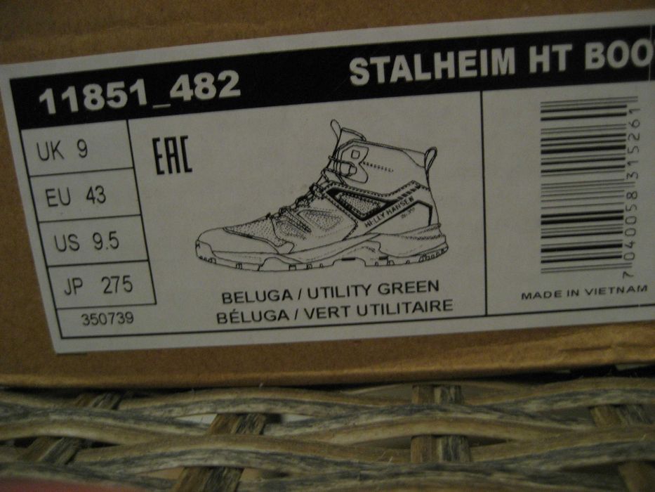 Чоловічі  черевики  HELLY HANSEN STALHEIM HT. Оригінал.