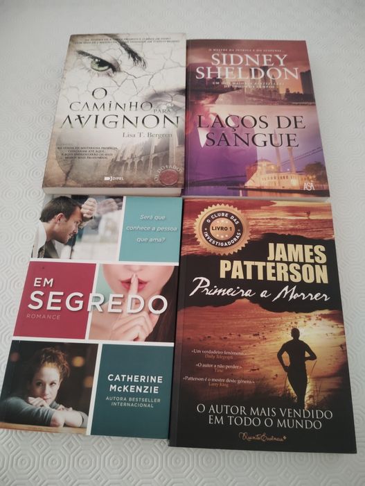 Livros de Romance e Mistério Novos
