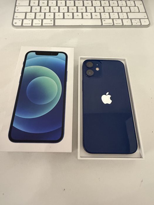 Bateria 100% iPhone 12 mini 128gb Blue Idealny