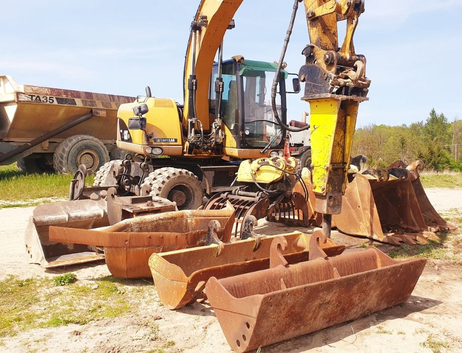 caterrpillar cat 318d 315 , 313d 316 łyżka skarpowa do rowów kopiąca