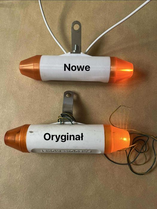 Kierunkowskazy Romet Wigry Jubilat Smyk lampki kierunki wz. Metalowiec
