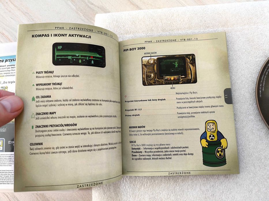 Unikat Fallout 3 w polskiej wersji językowej na PS3, Stan Idealny!