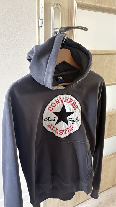 bluza z kapturem converse