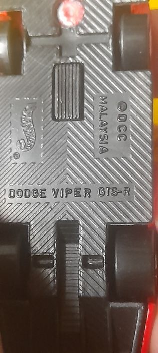 Dodge Viper gts-r hot wheels