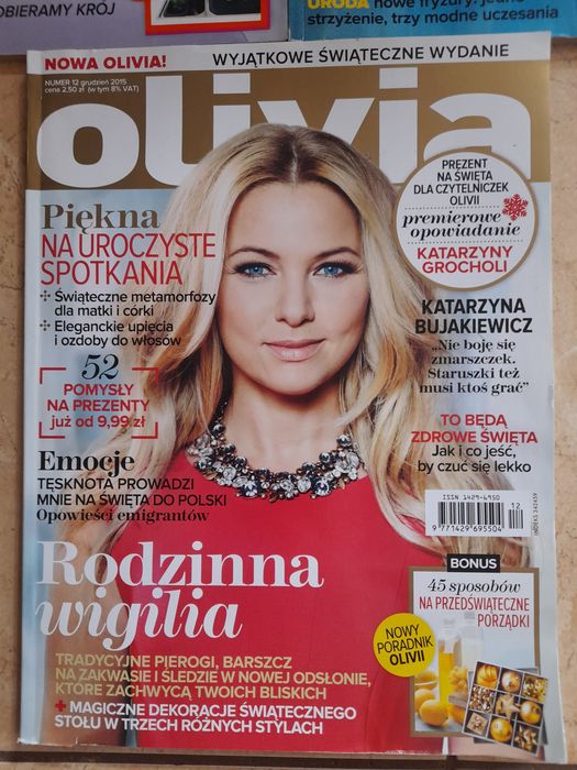 Zestaw czasopism Olivia z 2015 roku