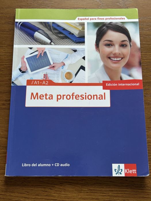Meta profesional A1-A2. Libro Del Alumno + CD audio Podręcznik książka do hiszpańskiego