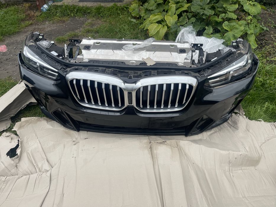 BMW X3 X4 G01 G02 фари лед оптика бампер M пак телевізор