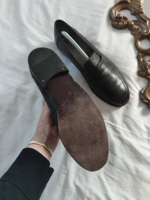 Loafersy męskie półbuty wsuwane rr 42