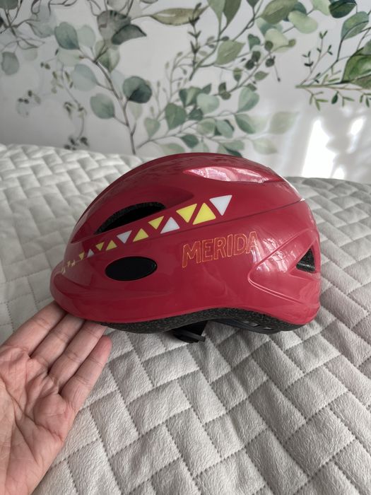 Kask rowerowy dziecięcy, rozm. XS