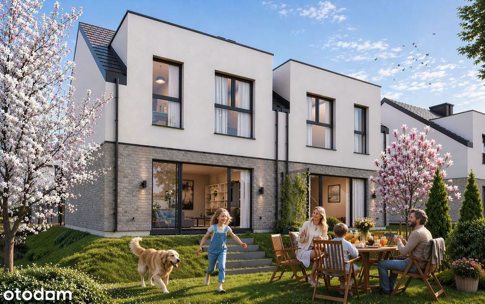 5-pokojowy dom 123m2 + ogródek Bez Prowizji