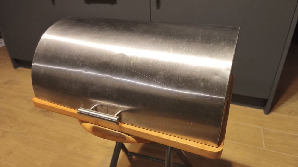 chlebak duży nierdzewka inox