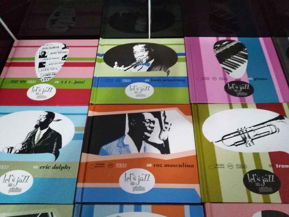 Cds com Livro colecção "Let's Jazz" em Publico 31 Cds (Completa).