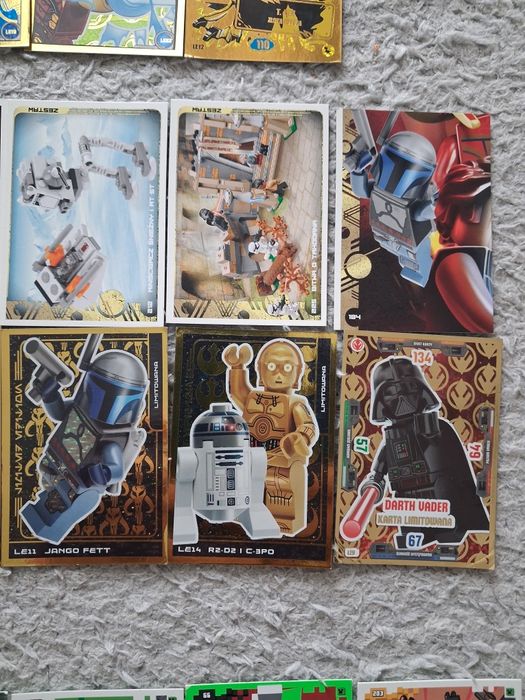 Karty Minecraft,  Star Wars,  Ninjago,  Avengers