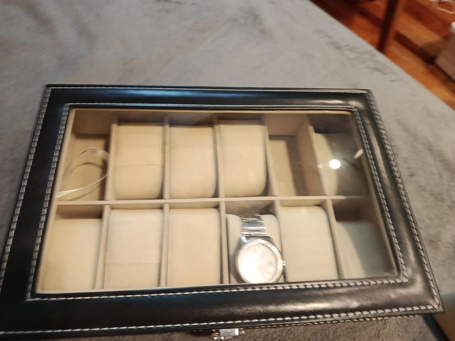 Timex zegarek plus szkatułka na zegarki