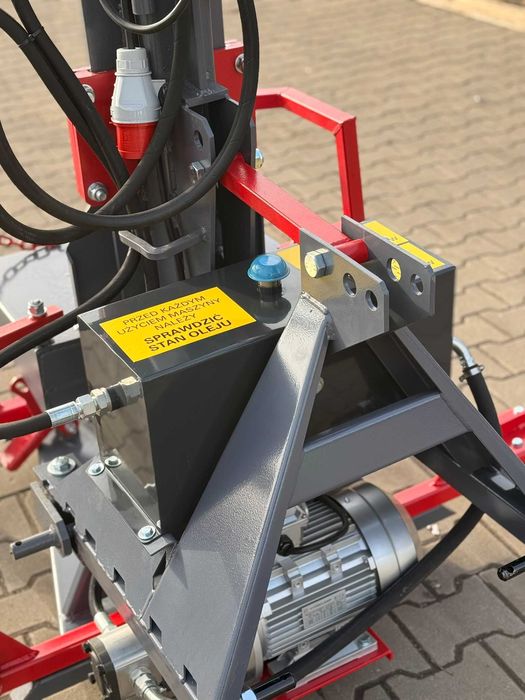 Łuparka pionowa z silnikiem elektrycznym do drewna nacisk 20ton
