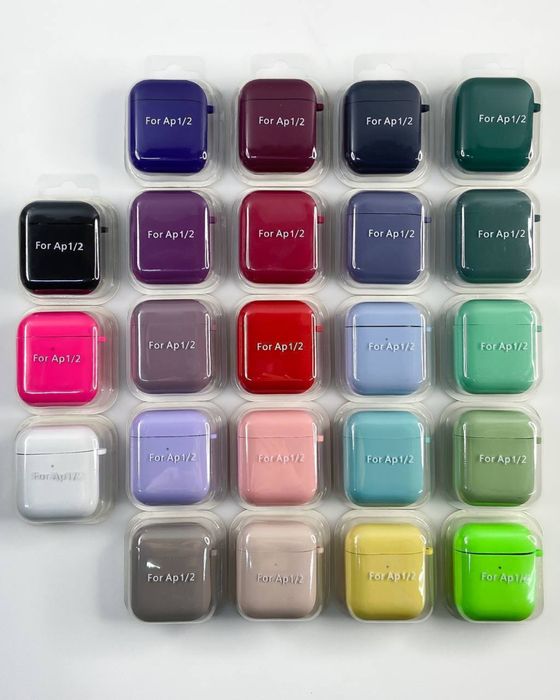 Чехол для навушників AirPods 1 2 3 4 Pro аирподс про чохол наушников