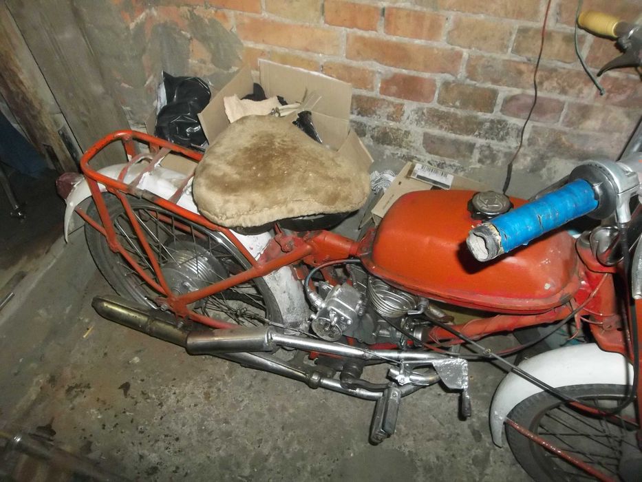 Мопед газовик Рига13 на ходу