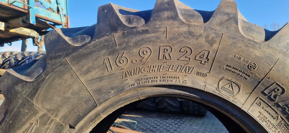 440/80-24, 16.9-24, 440/80r24, 16.9r24 Alliance Michelin 90% bieżnik
