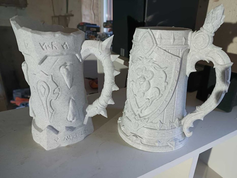 Filamento PLA Marble Winkle 1.75mm – 850g – Impressão 3D Efeito Mármore