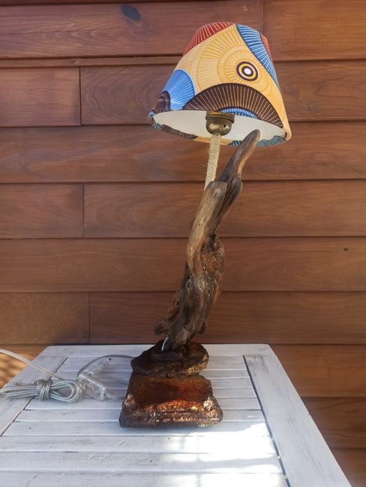 Candeeiro artesanal peça unica