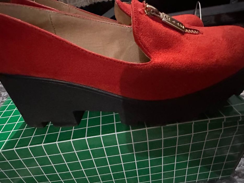 Балетки лофери туфлі 38 р замш