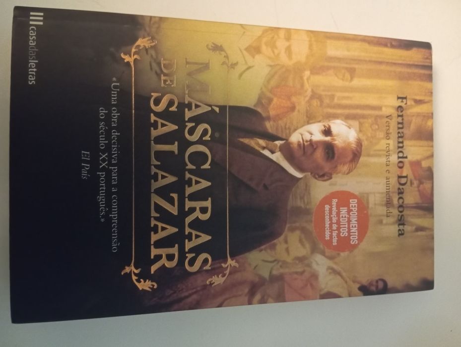 Livro Máscaras de Salazar