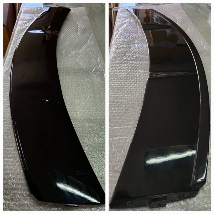 Aileron Look GLA 45AMG - Plástico Preto Brilhante