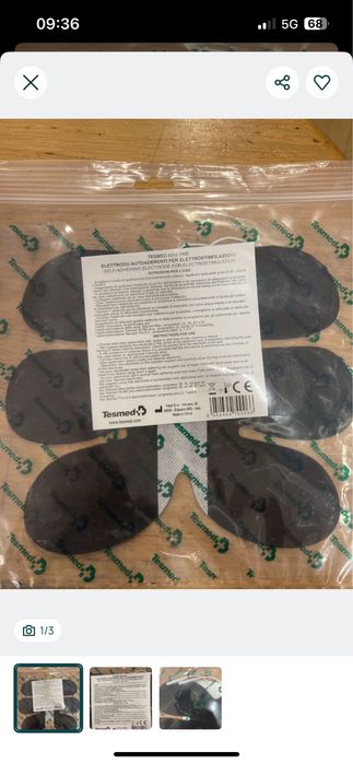 Tesmed ABS Pad - Eletrodo para abdominais - NOVO
